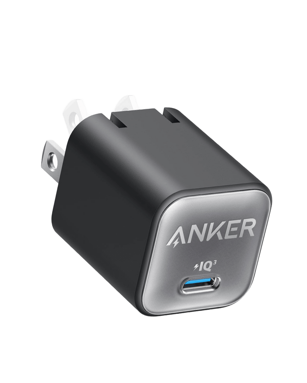 Black Anker A2147 Nano 30W charger with US plug