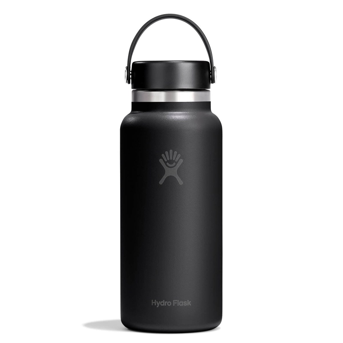 Hydro Flask 32 oz Wide Mouth Bottle with Flex Cap, Black