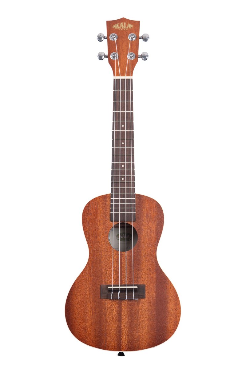 Kala KA-C satin mahogany concert ukulele with cream binding
