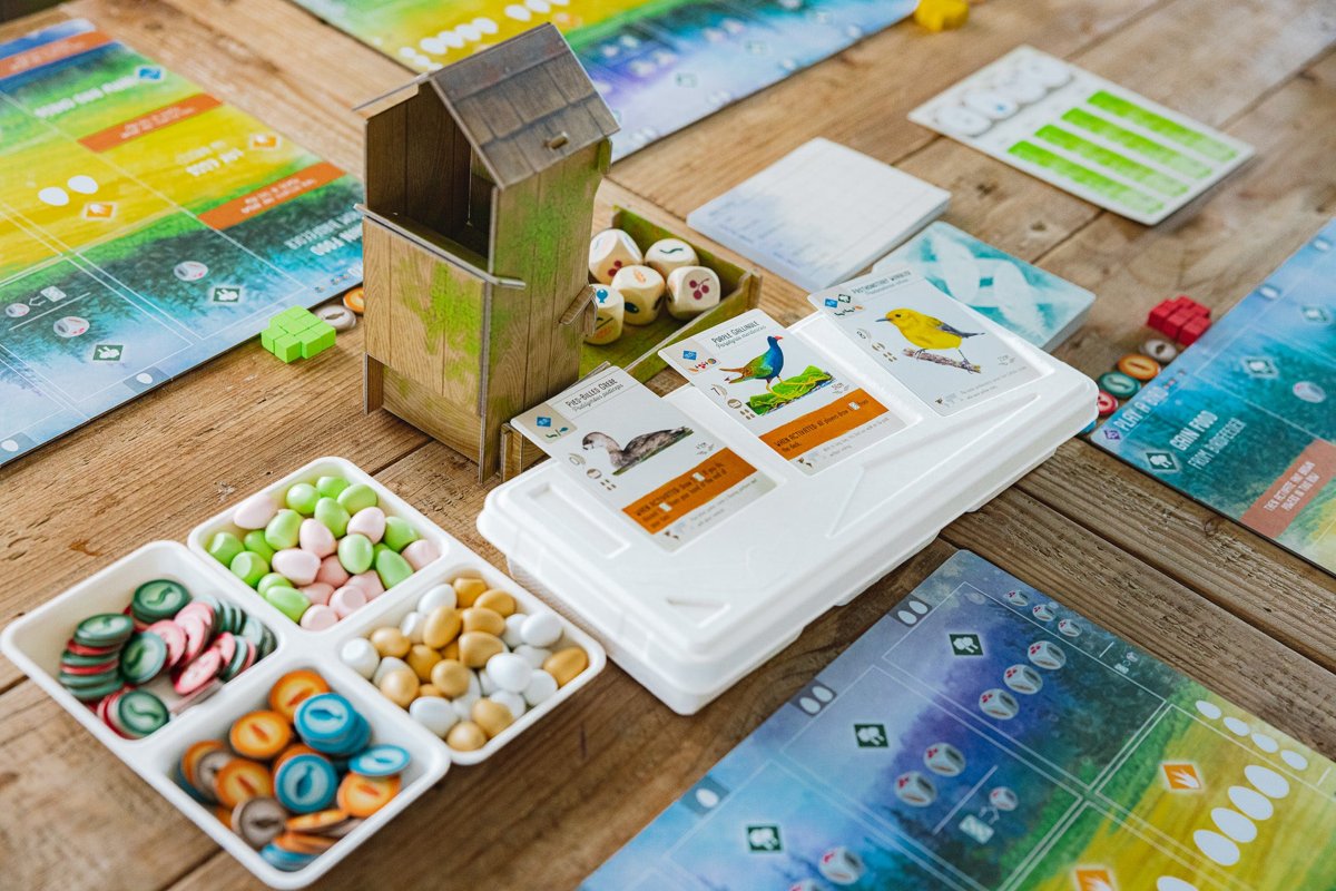 Wingspan board game box from Stonemaier Games